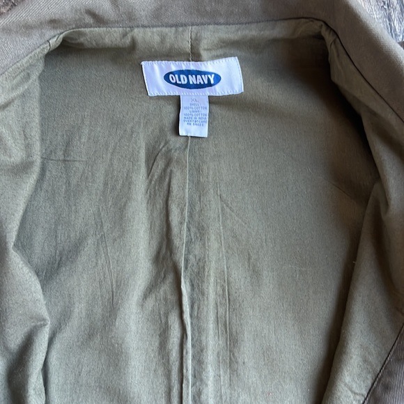 Old Navy Army green Utility Jacket - Picture 5 of 5